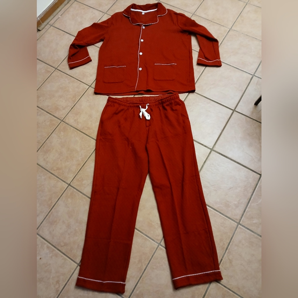 Men's Red Pajamas Set